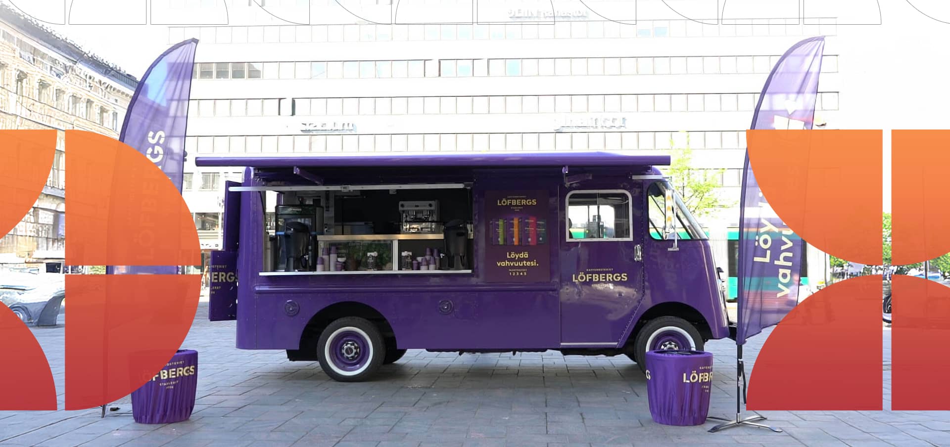 Vuokrattavat kahviauto/catering laitteet